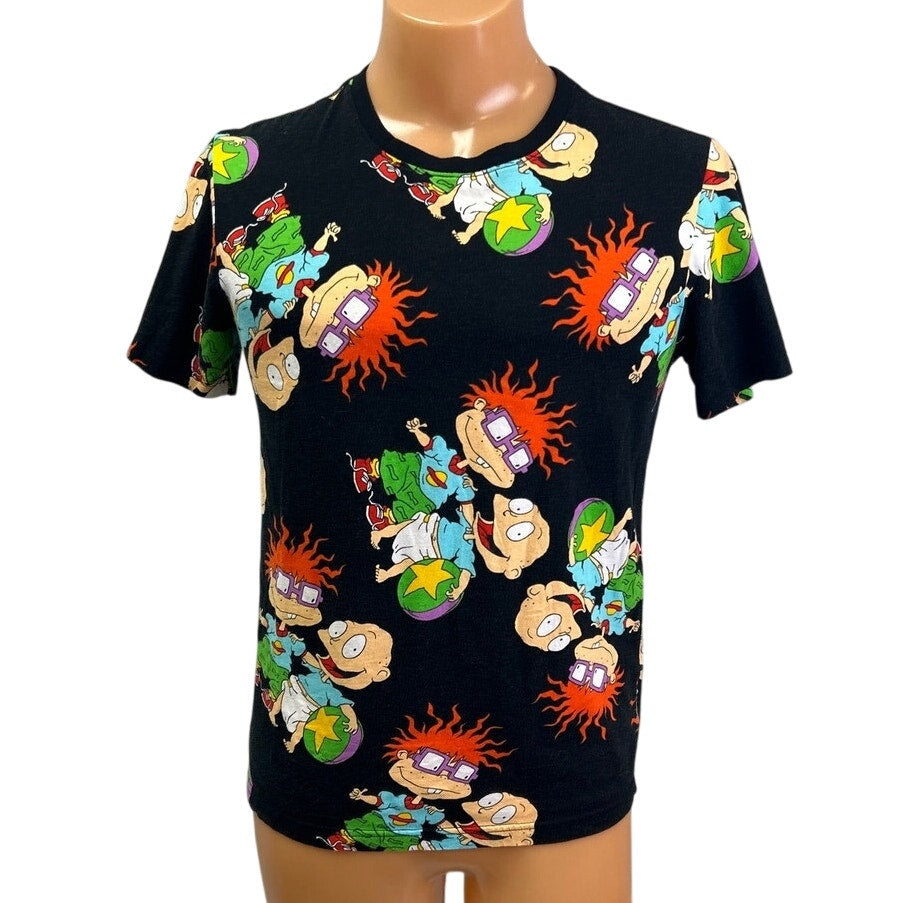 Nickelodeon Rugrats Mens Medium 100% Cotton Short Sleeve Crew Neck Tee Shirt