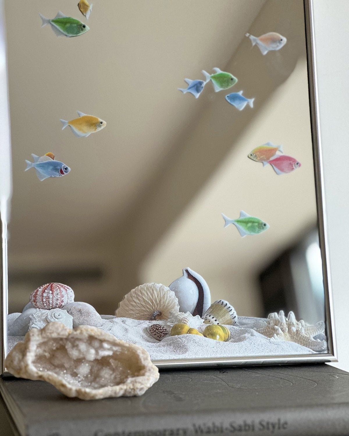 Ocean Fish Mirror Wall Art-2