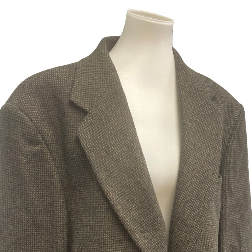 Cambridge Classics Mens 31L 54W 100% Wool Long Sleeve Button Up Suit Jacket Only