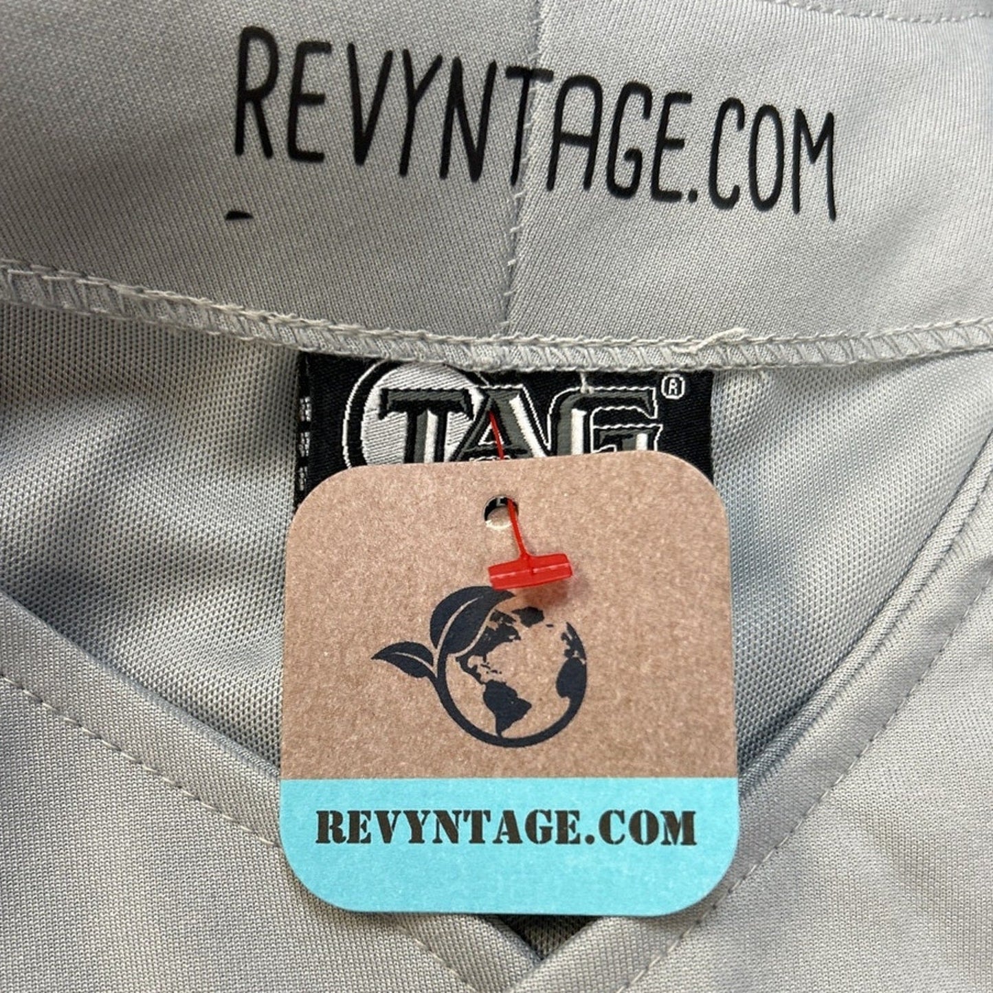 New Tag Team Mens Medium Blue Jay Button Down Sleeveless Baseball Jersey Shirt