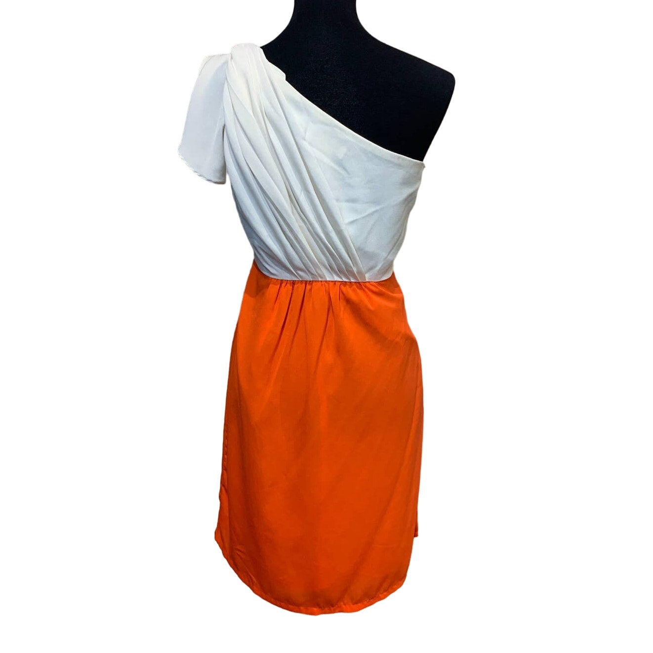 MM Couture by Miss Me Womens Small Off Shoulder Faux Wrap Lightweight Dress