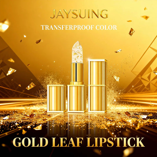 Color-Changing Gold Foil Lip Balm