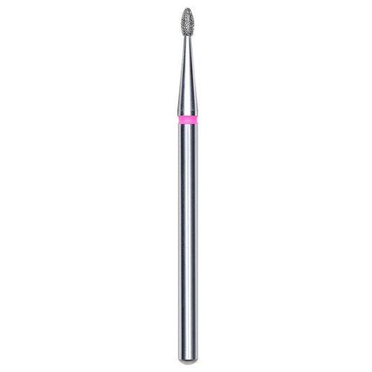 DIAMOND NAIL DRILL BIT, "BUD", RED, HEAD DIAMETER 1.6/3.4MM (FA50R016/3.4) - STALEKS™-0