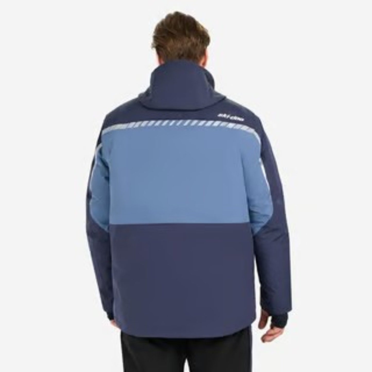 New Ski-Doo Men Medium Navy Blue Absolute 0 Jacket Radiant Core Insulated Coat