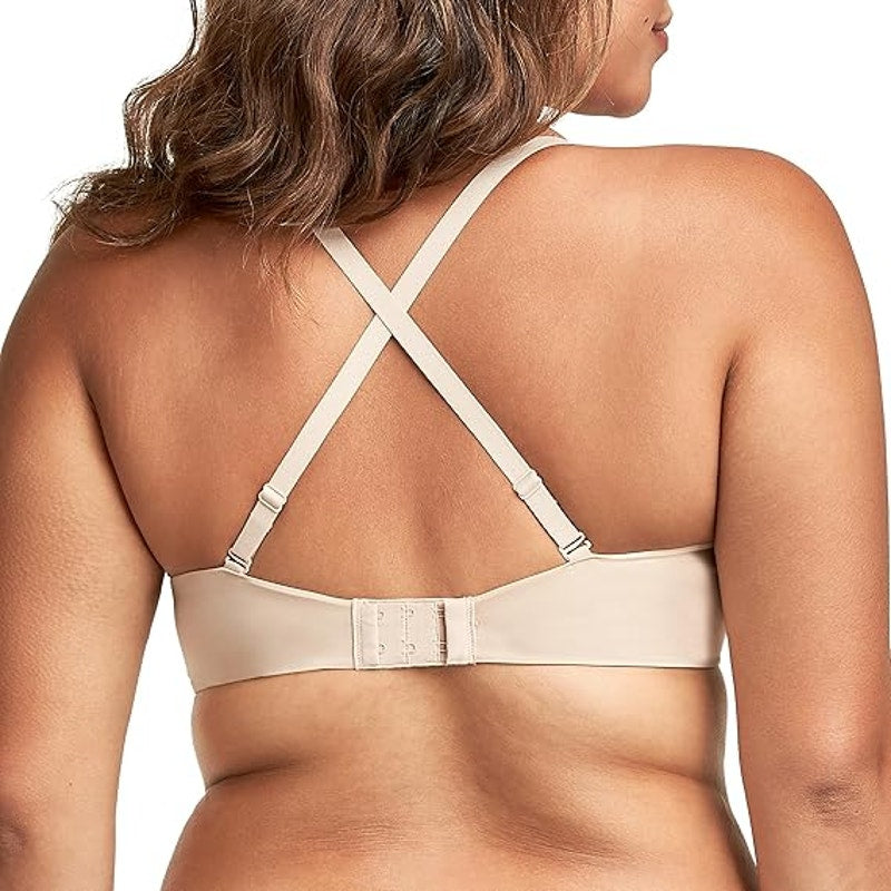 New Maidenform Womens Size 34A Underwire Lined Convertible Demi T Shirt Bra