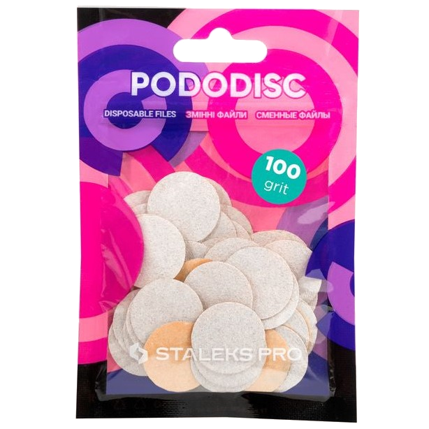 Staleks - Refill Pads for Pedicure Disk PRO M (50pcs) PDF-20-1