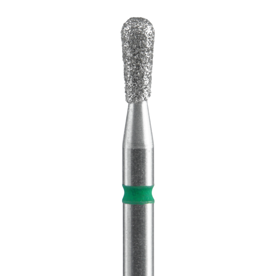 STALEKS - Diamond nail drill bit, "Match", green, EXPERT 2.3/5 mm (FA120G023/5)-0