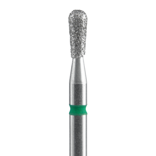 STALEKS - Diamond nail drill bit, "Match", green, EXPERT 2.3/5 mm (FA120G023/5)-0