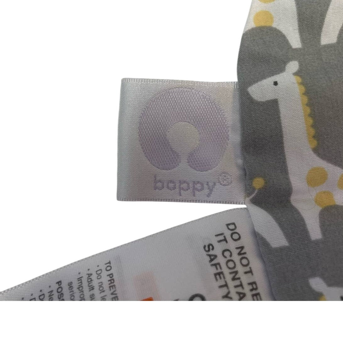 Lot of 2 Boppy Baby Lounger Horseshoe Shaped Zippered Pillow Cases