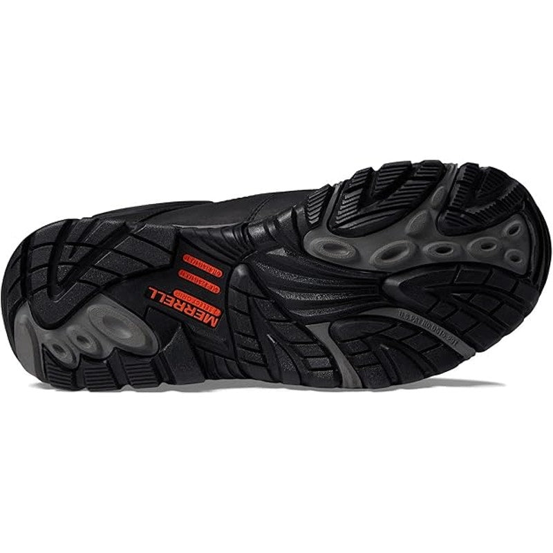 New Merrell Mens Size 9 Black Moab Adventure Mid Waterproof Carbon Fiber Boots