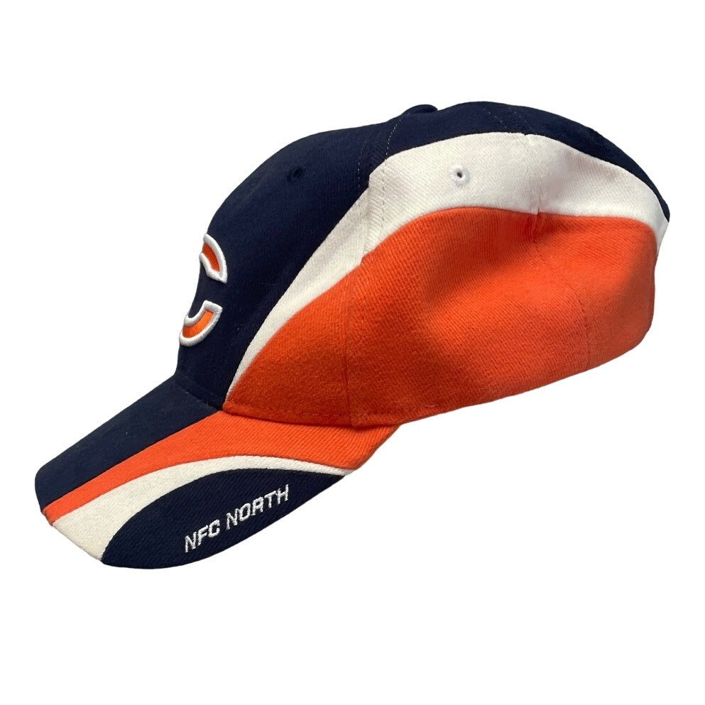 Reebok NFL Chicago Bears NFC North Mens Hook & Loop Adjustable Baseball Cap Hat