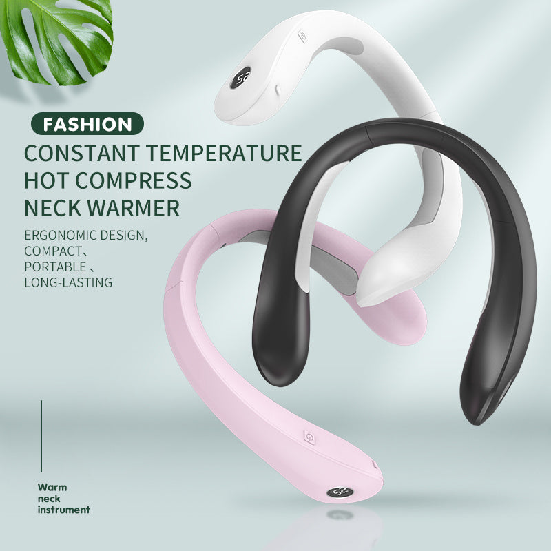 Warm Neck Hand Warmer Power Bank Portable Digital Display Usb