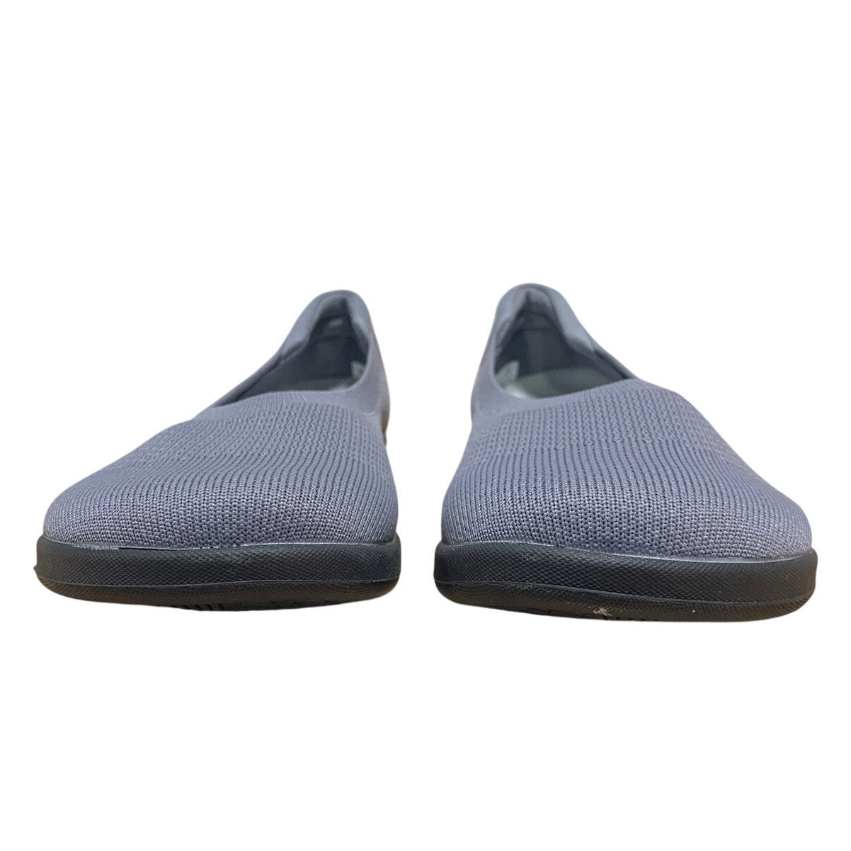 Whitin Womens Size 8 Gray Mesh Ballet Flats Closed Round Toe Slip On Shoes