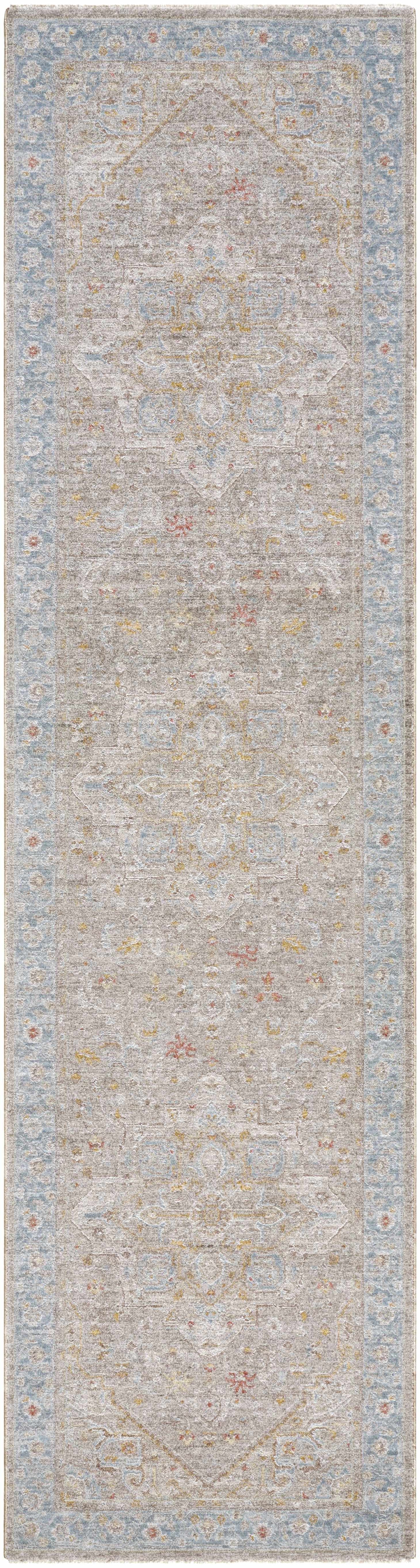 Ehan Cream Oushak Rug-6