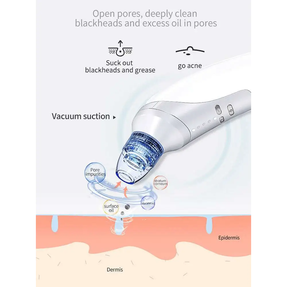 Electric Blackhead Suction Instrument with Base