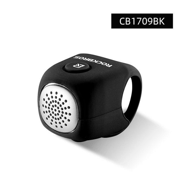 Electric Cycling Bell 90 dB Horn Rainproof  Bicycle Handlebar Silica Gel Shell Ring Bike Bell Bicycle Accessories Electric Cycling Bells Water-Resistant Cycling Bells Horn Loud Bicycle Horns Bicycle Accessories