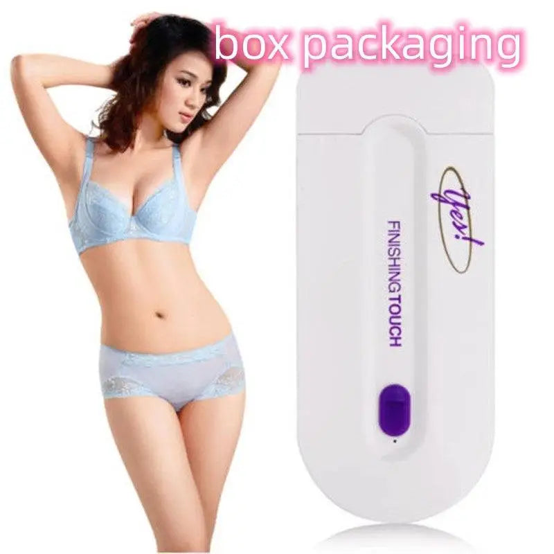 Electric Hair Removal Device with Sensa-Light Head
