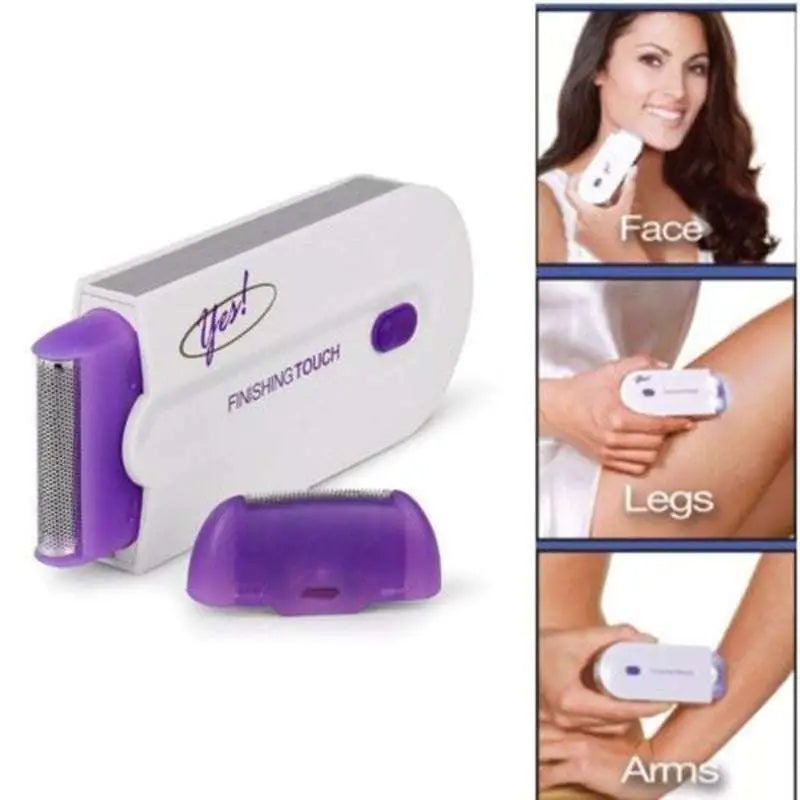 Electric Hair Removal Device with Sensa-Light Head