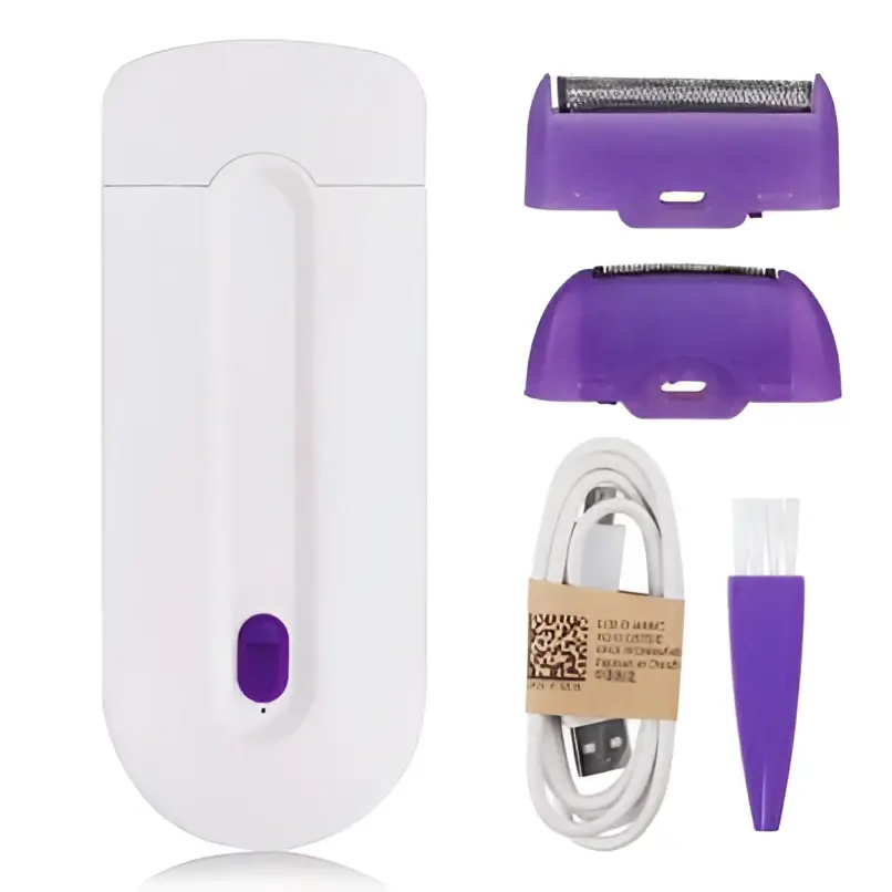 Electric Hair Removal Device with Sensa-Light Head