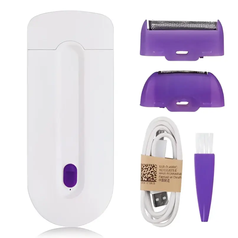 Electric Hair Removal Device with Sensa-Light Head