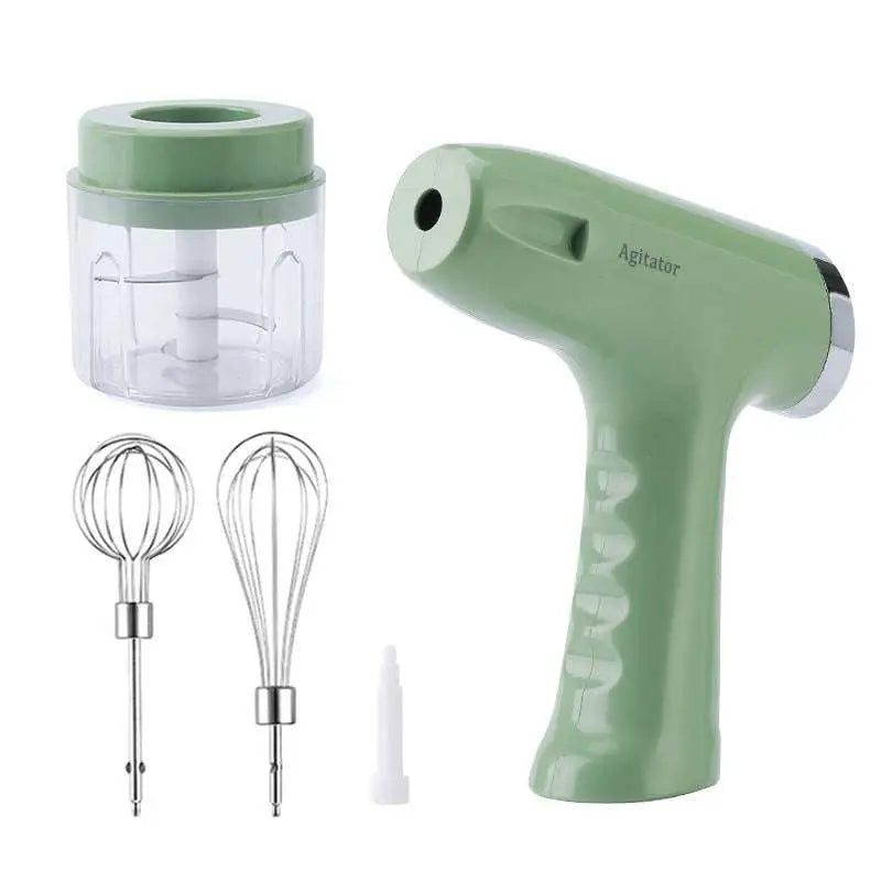 Electric Hand Whisk and Food Processor Set