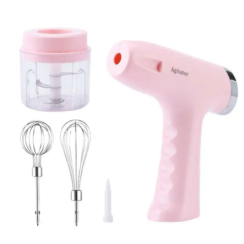 Electric Hand Whisk and Food Processor Set