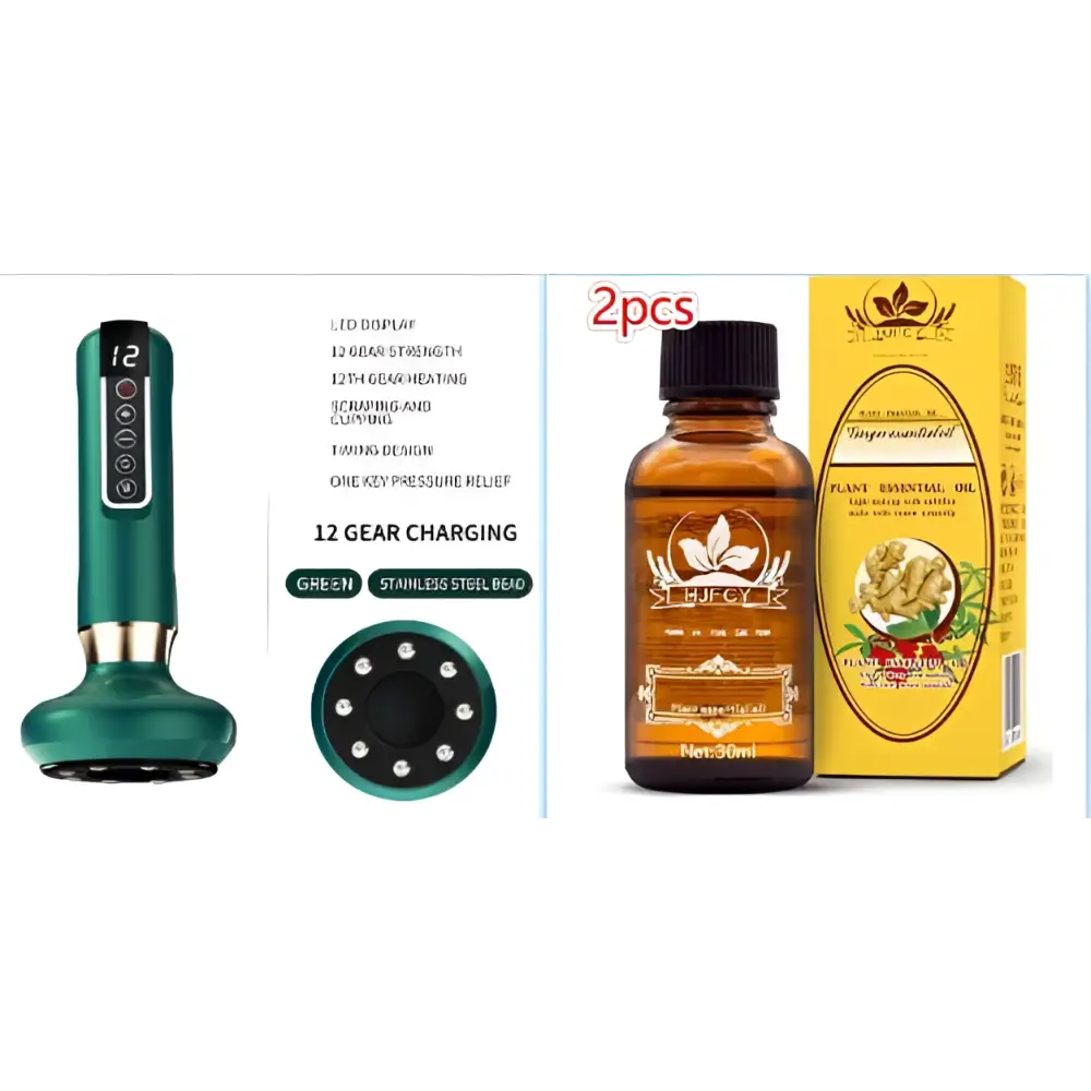 Electric Vacuum Cupping Massager and Gua Sha Device