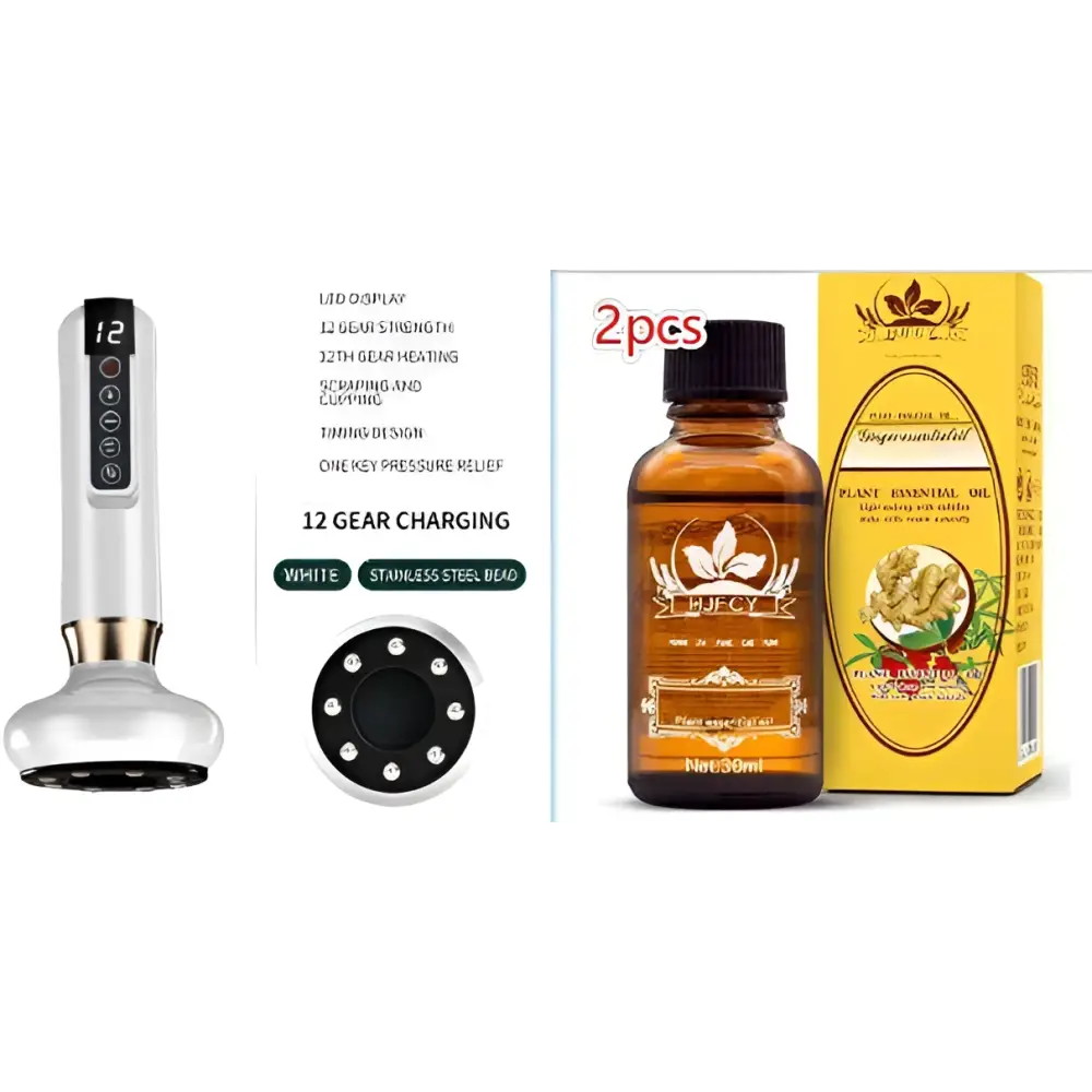 Electric Vacuum Cupping Massager and Gua Sha Device