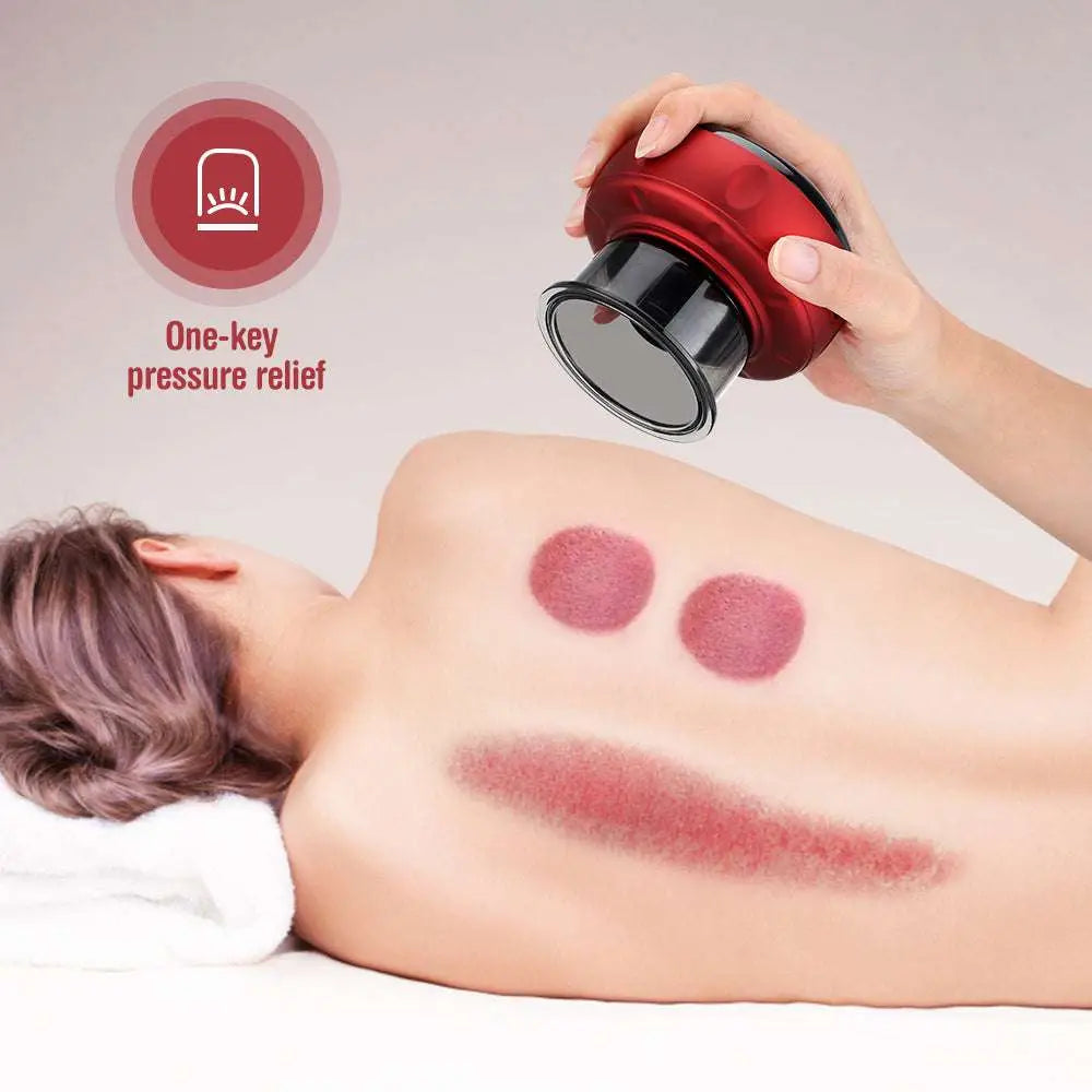 Electric Vacuum Cupping Negative Pressure Massager