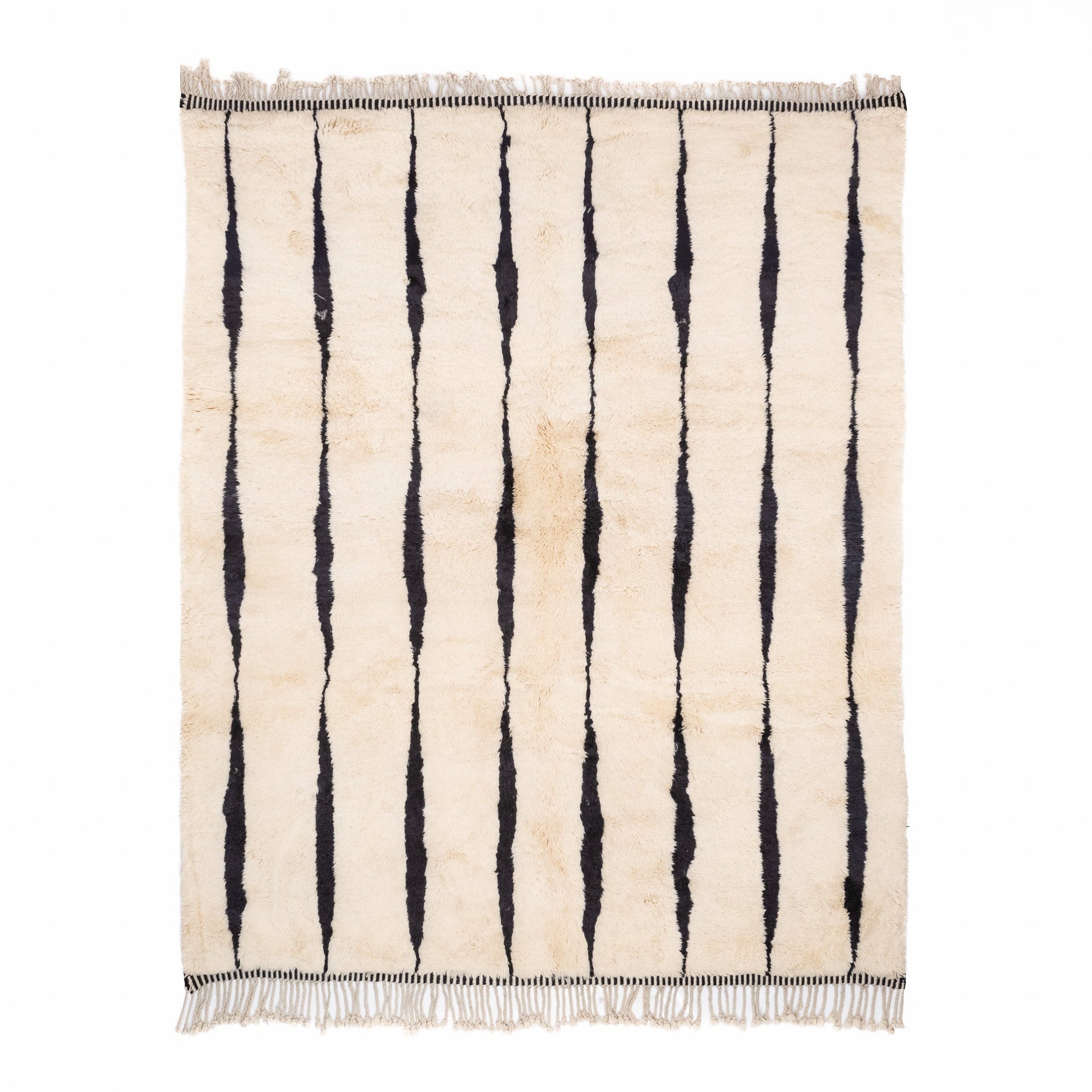 Elegant Rhythm - Luxury Shag Moroccan Rug-0