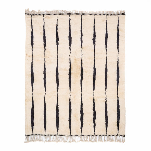 Elegant Rhythm - Luxury Shag Moroccan Rug-0