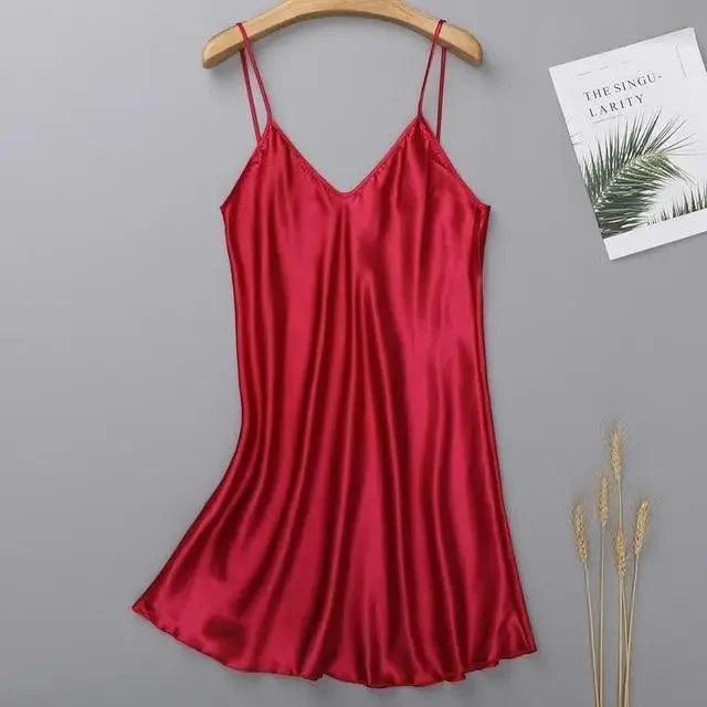 Elegant Wedding Bride Robe Lightweight Short Silk Sleepwear Women Indoor Bathrobes