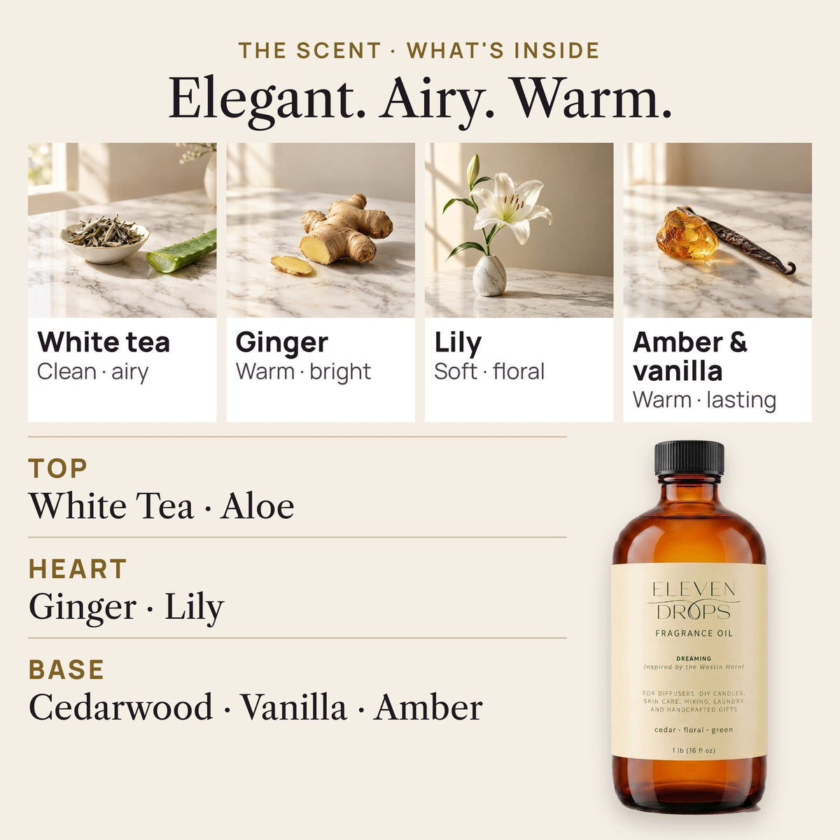 Dreaming Diffuser Oil Premium Fragrance Oil Luxury in a Bottle