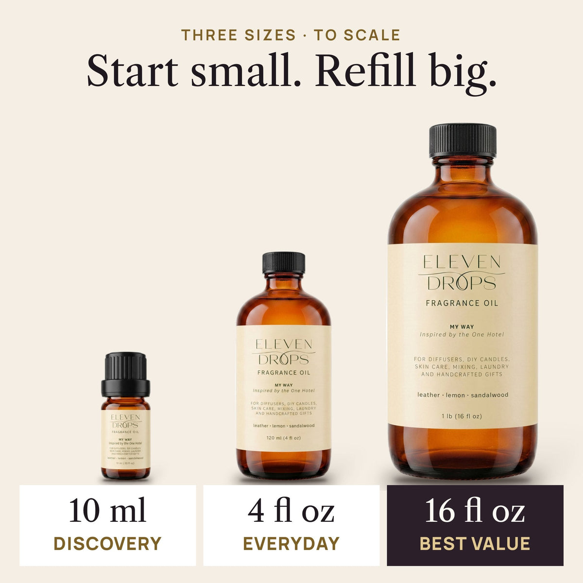 My Way Diffuser Oil - Premium Fragrance Oil Inspired by The One Hotel