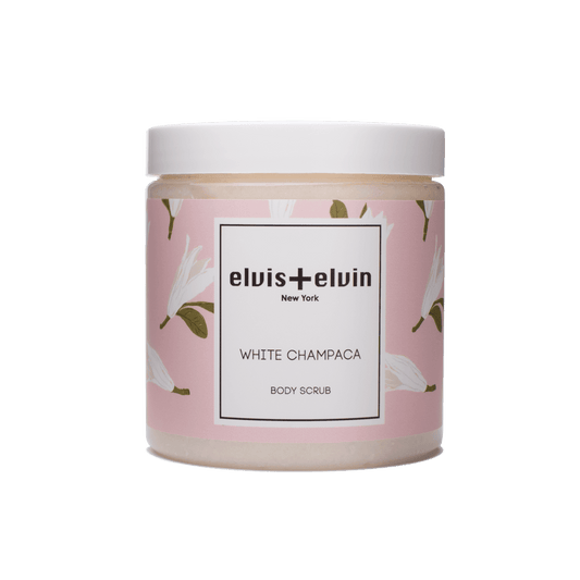 elvis+elvin White Champaca Body Scrub with Dead Sea Salt 300ml-0