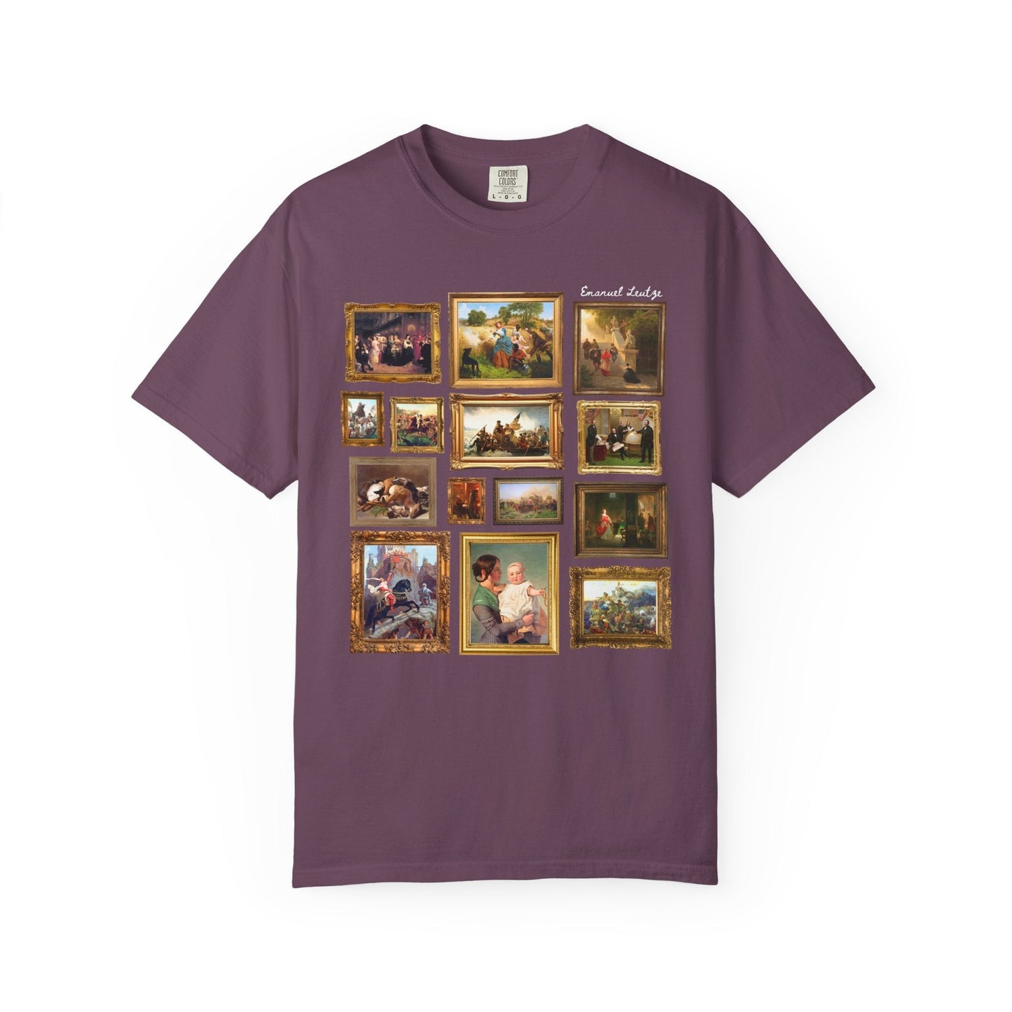 Emanuel Leutze Art History Tee Shirt