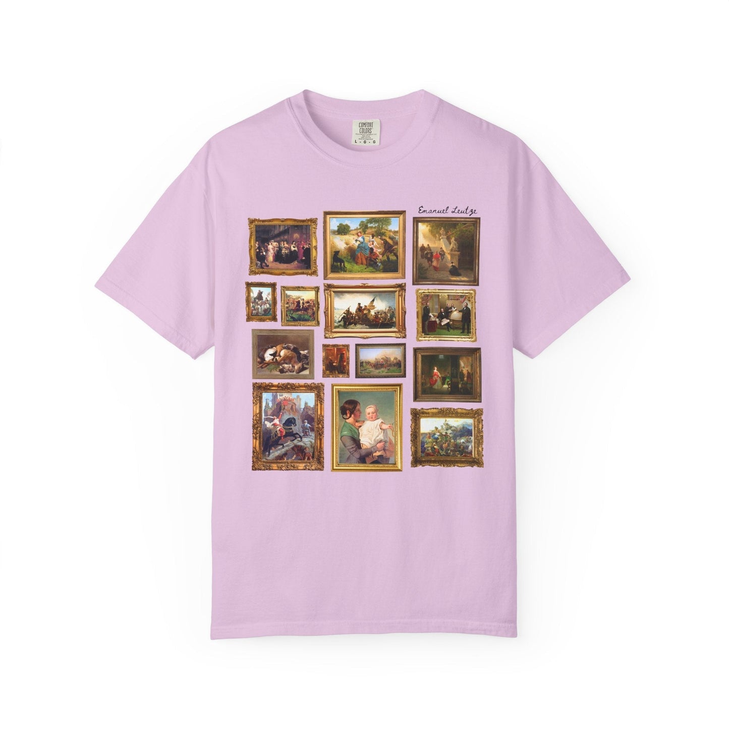 Emanuel Leutze Art History Tee Shirt