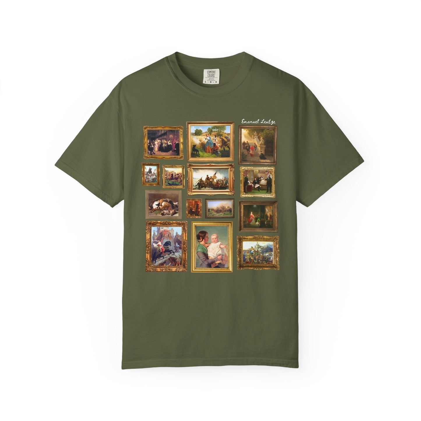 Emanuel Leutze Art History Tee Shirt