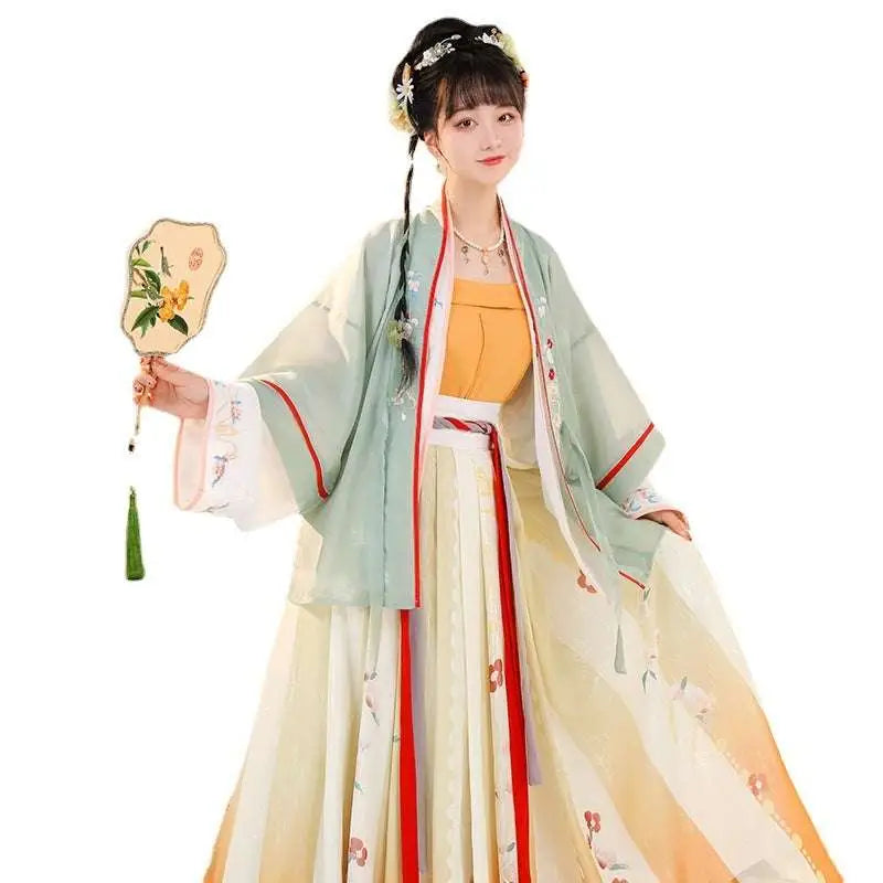 Embroidered Han Chinese Clothing Summer Improvement
