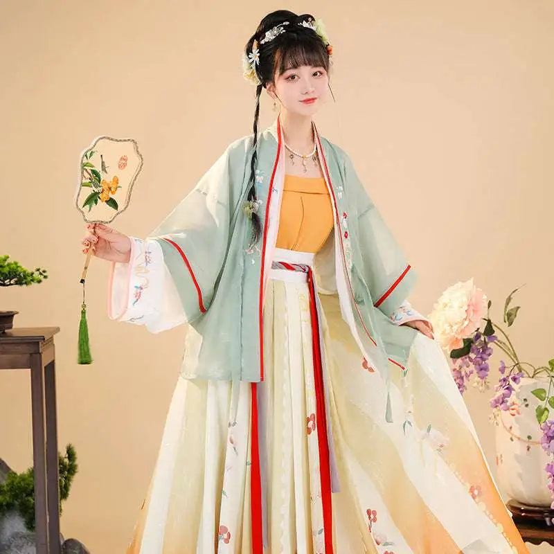 Embroidered Han Chinese Clothing Summer Improvement