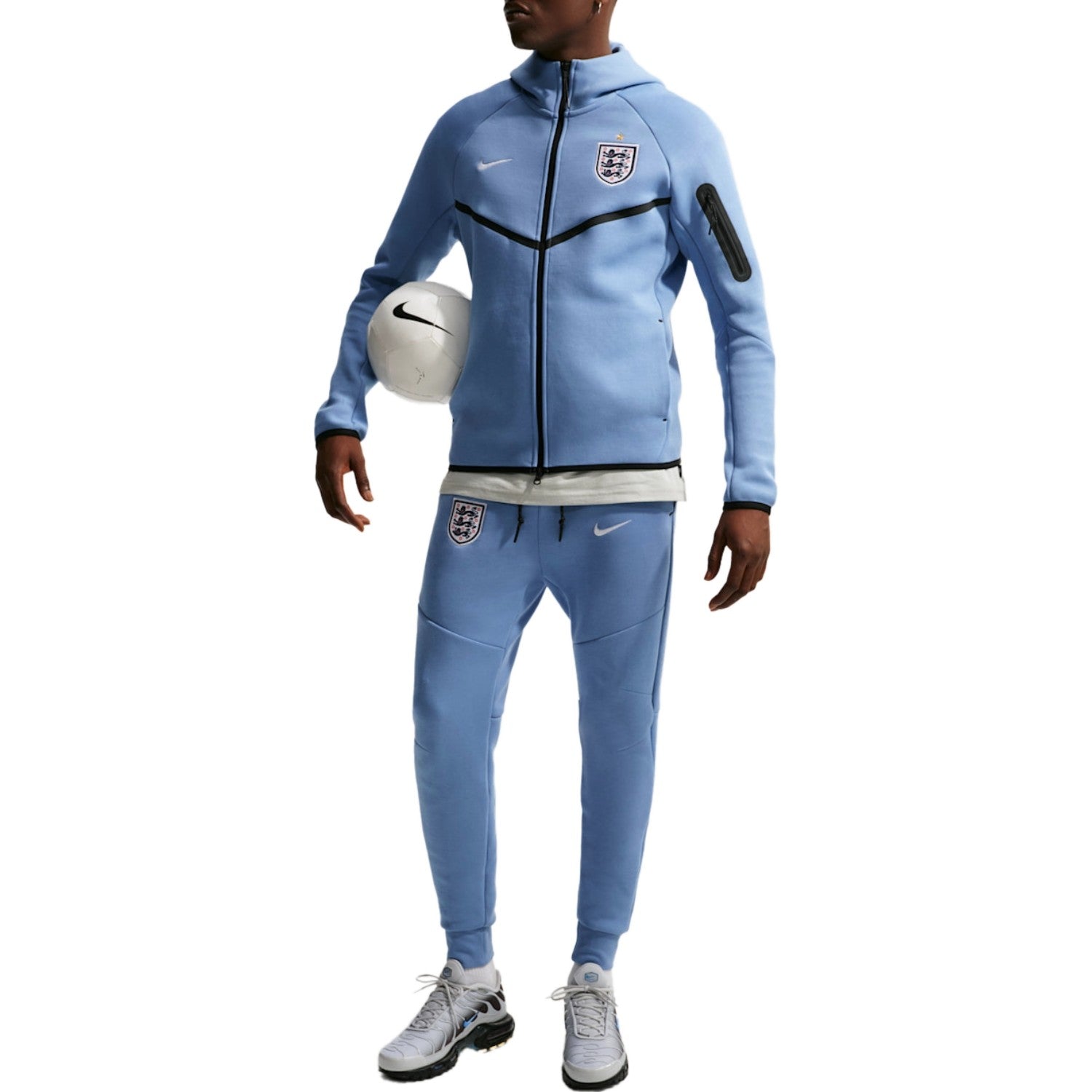 England Tech Fleece presentation soccer tracksuit 2026/27 - Nike-1