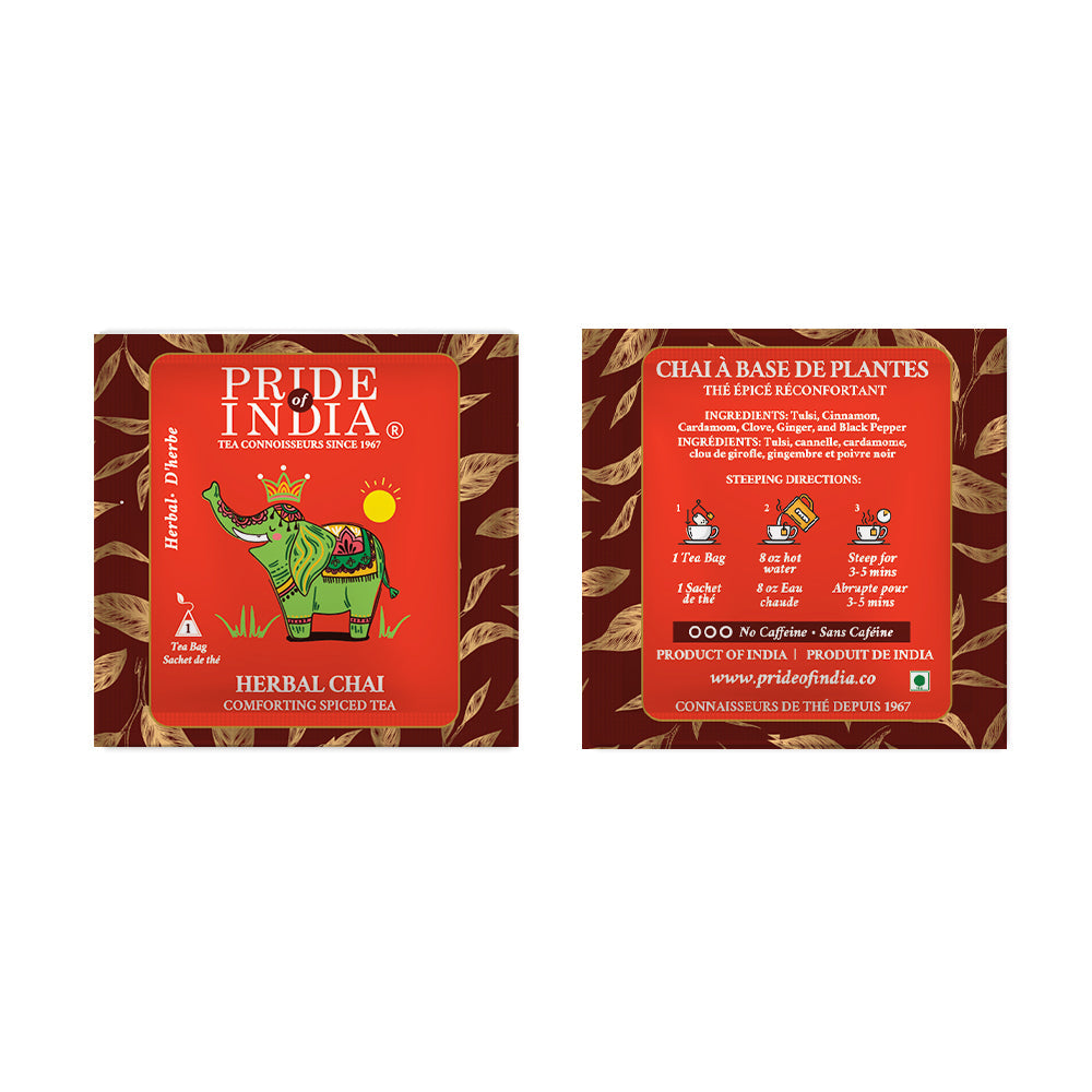 Herbal Chai - Comforting Spiced Tea Bags-2
