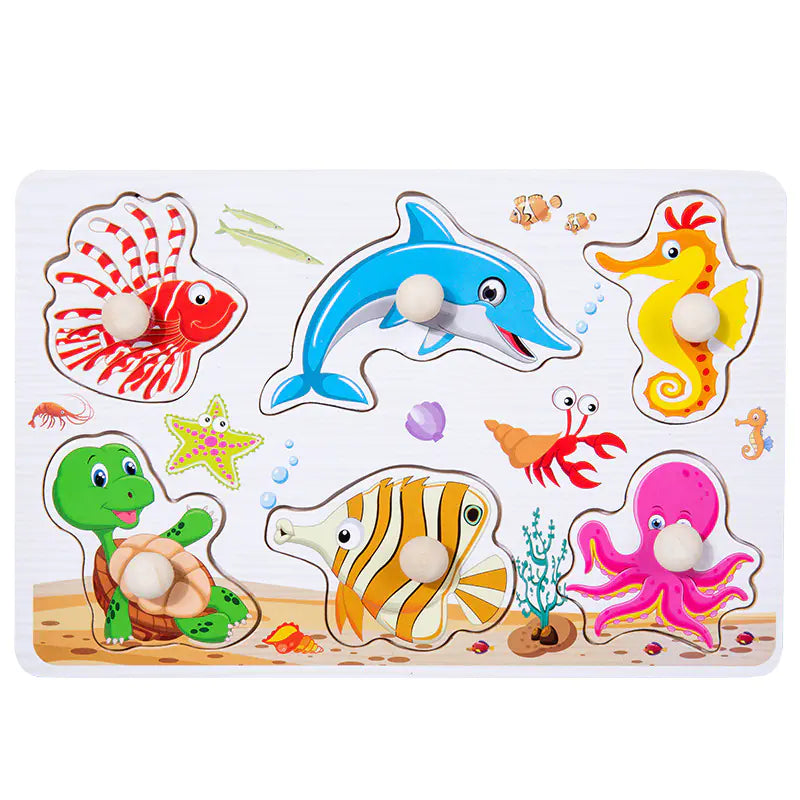 Wooden 3D Animal Puzzle
