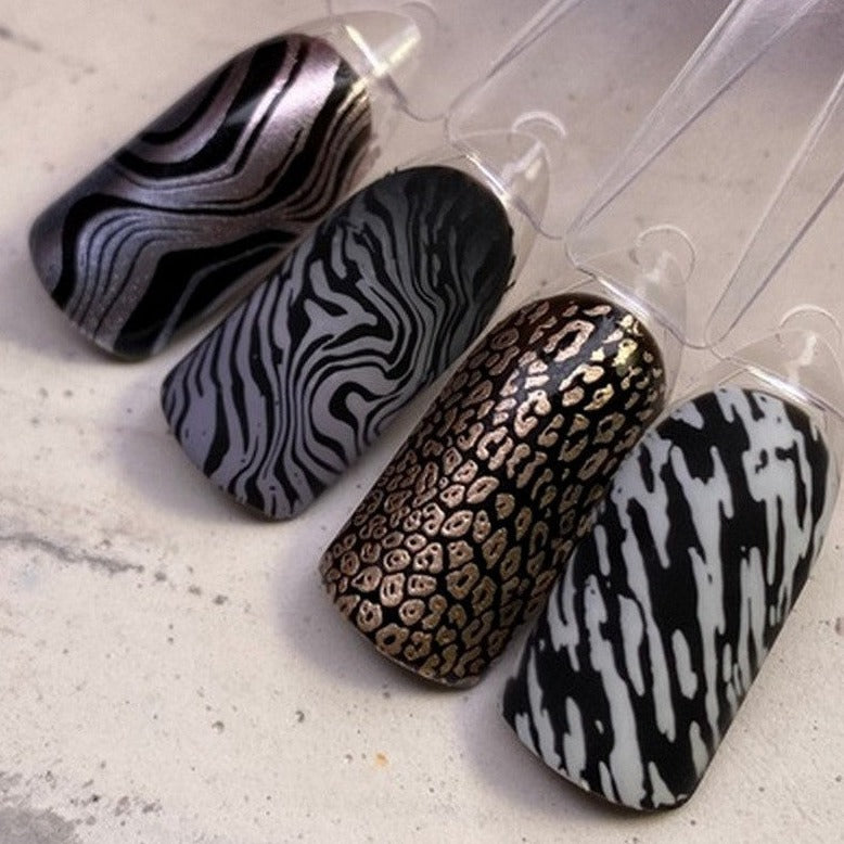 DARK Stamping Polish Rose Gold Metallic #20, 10ml-2