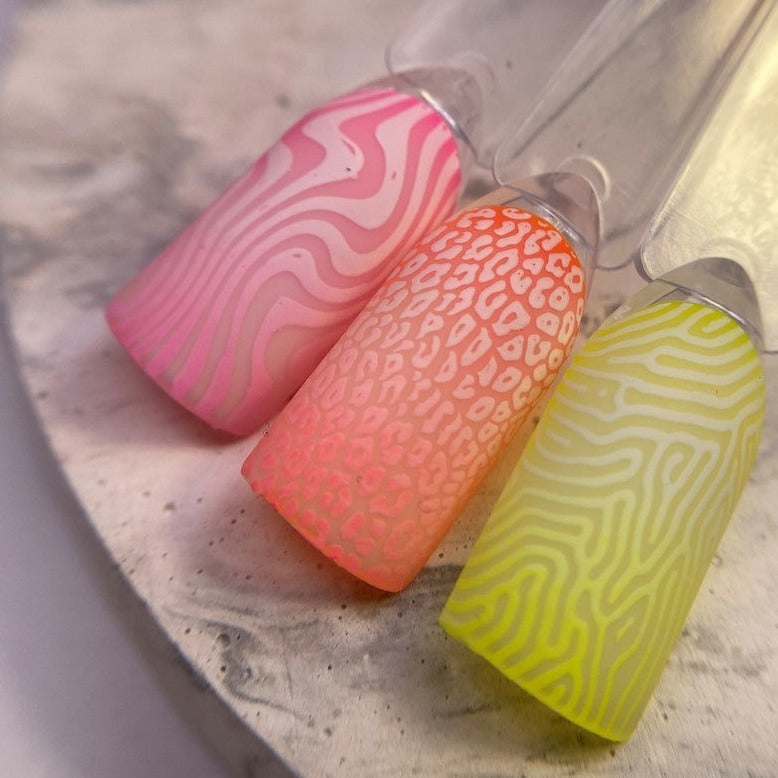 DARK Stamping Polish Coral Neon #26, 10ml-2