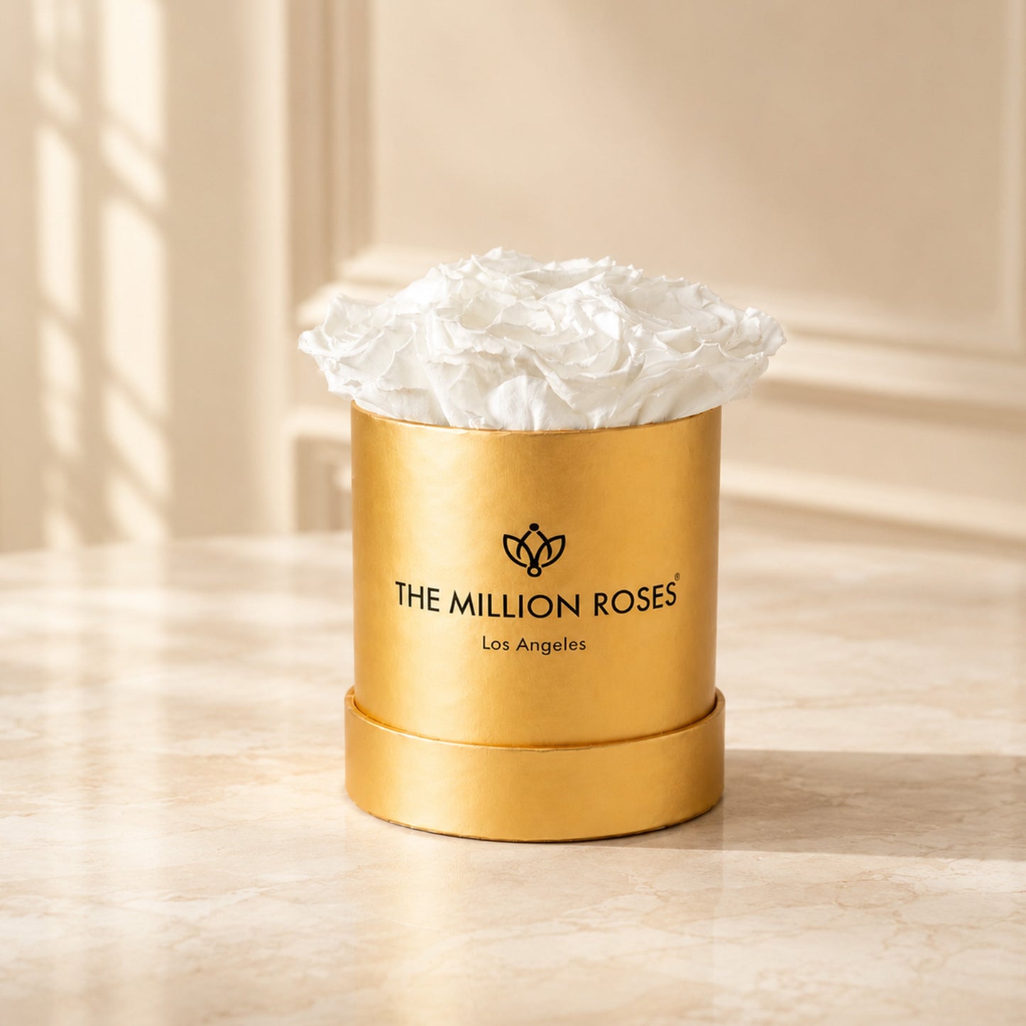 Essence Gold Box | White Roses