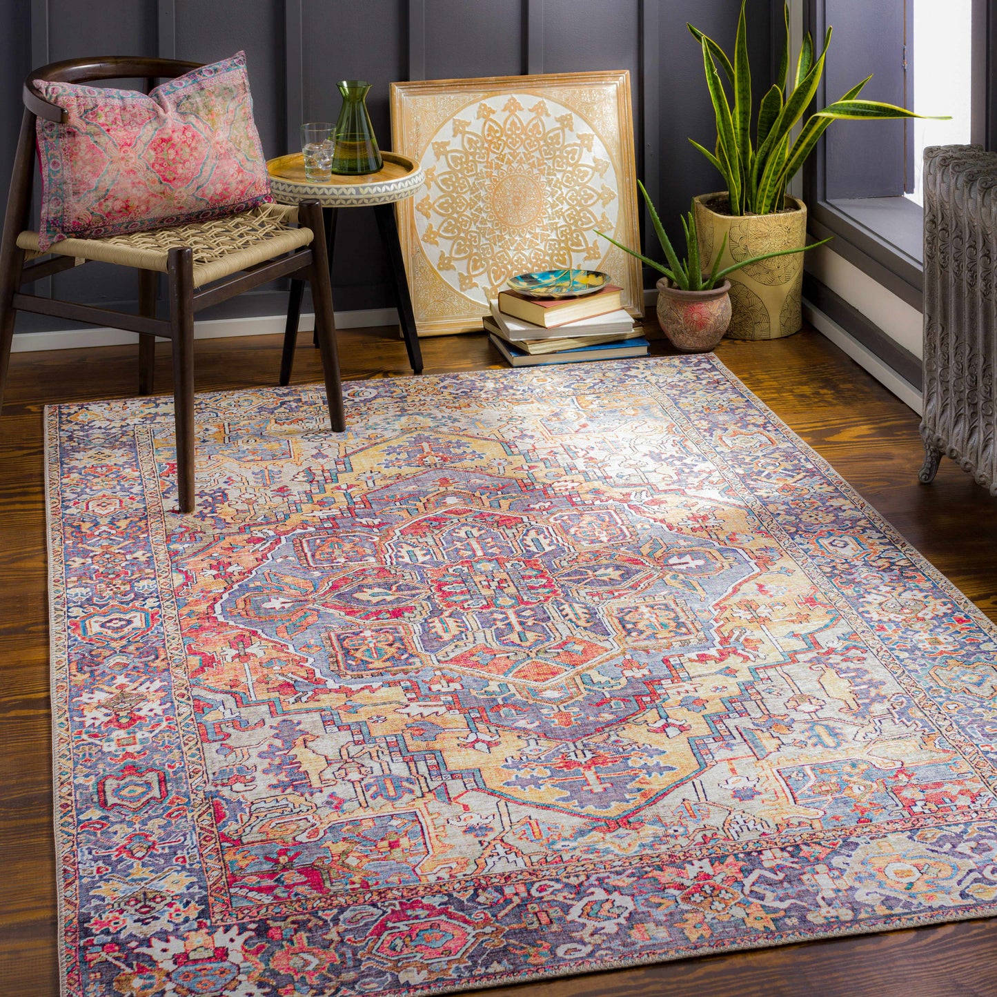 Neyland Iris Area Rug 2358-1