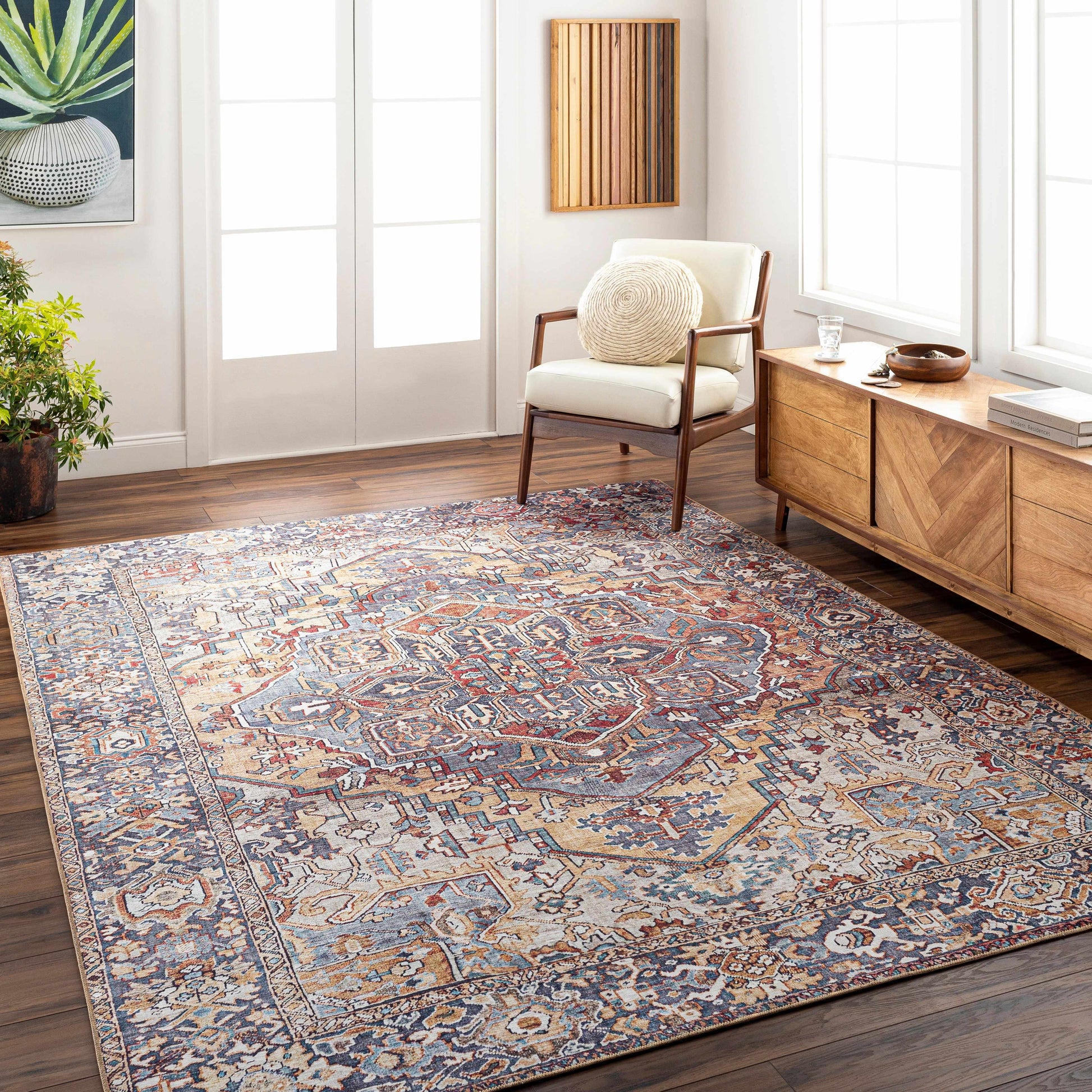 Neyland Iris Area Rug 2358-2