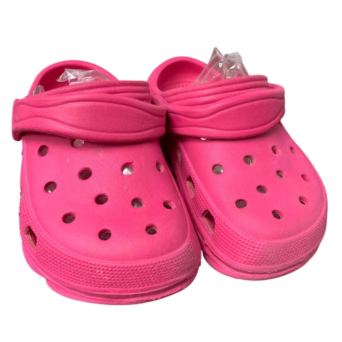 Hobibear Toddler Girls Size 6 Pink Slip On Garden Clogs Water Shoe Sandals