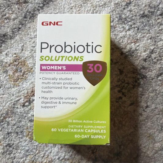 GNC Probiotic Solutions Womens | Clinically Studied Multi-Strain for Women,